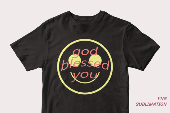 Elevating Creative Projects with God Blessed You 5 Easter Png Sublimation