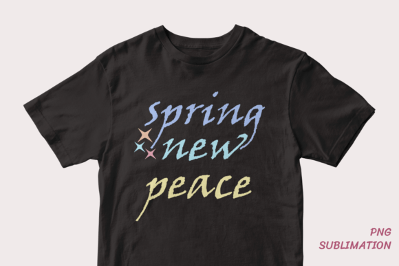 Spring Peace 2 Easter Png Sublimation